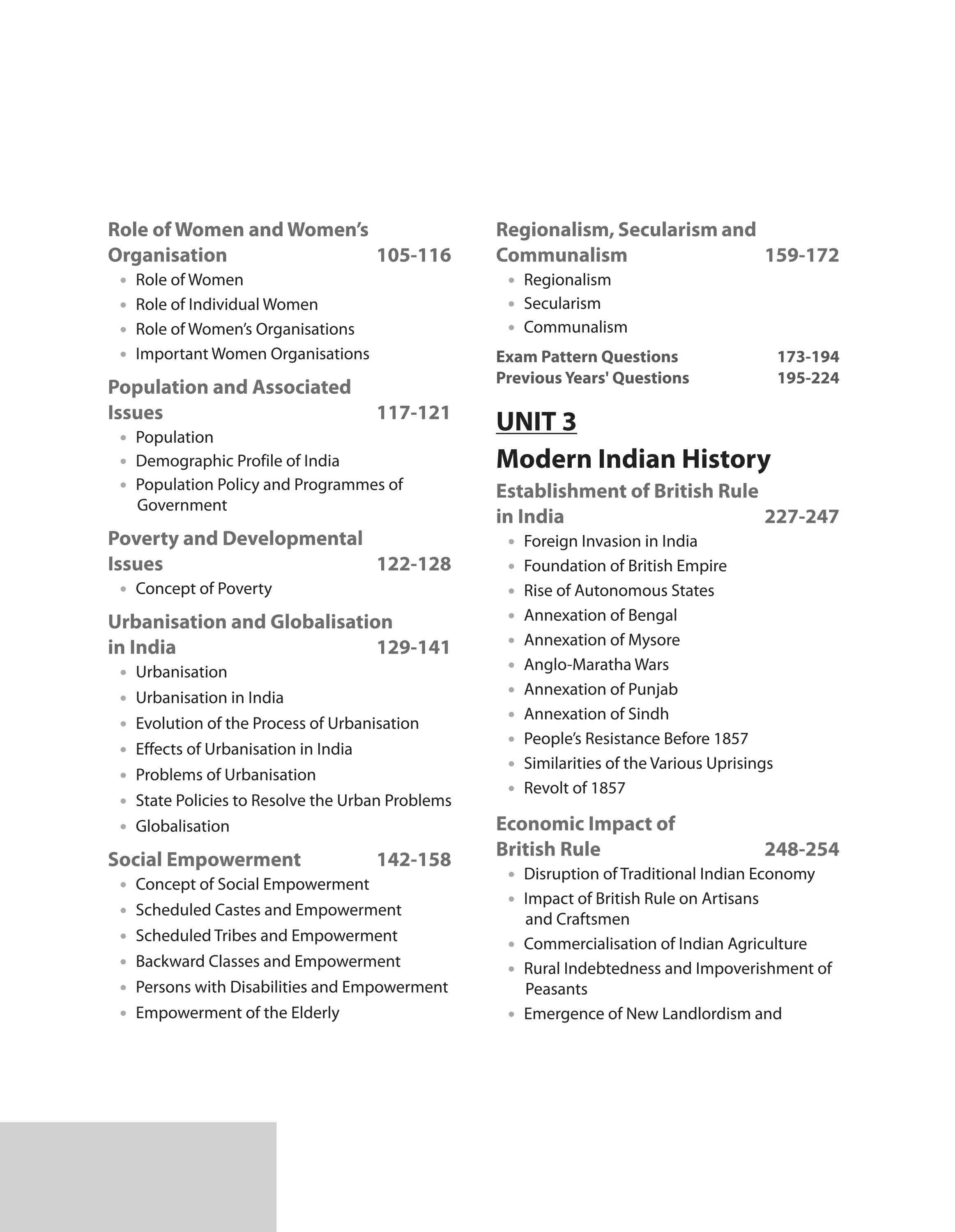 IAS Mains General Studies Paper - 1 Indian Heritage & Culture,History & Geography of the World & Society - Image 4