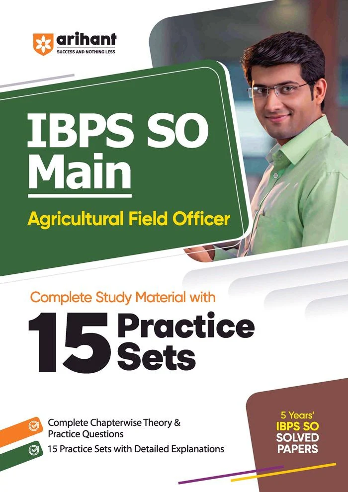 IBPS SO Main Agriculture Field Officer | Complete Study Material with 15 Practice Sets | English Medium