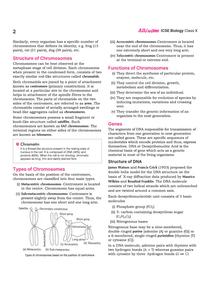 ICSE All in One Biology Class 10 Exam 2027 | Complete Study Guide with Internal Assessment | Theory, Chapter Exercises, Sample Papers & Exam Questions - Image 7