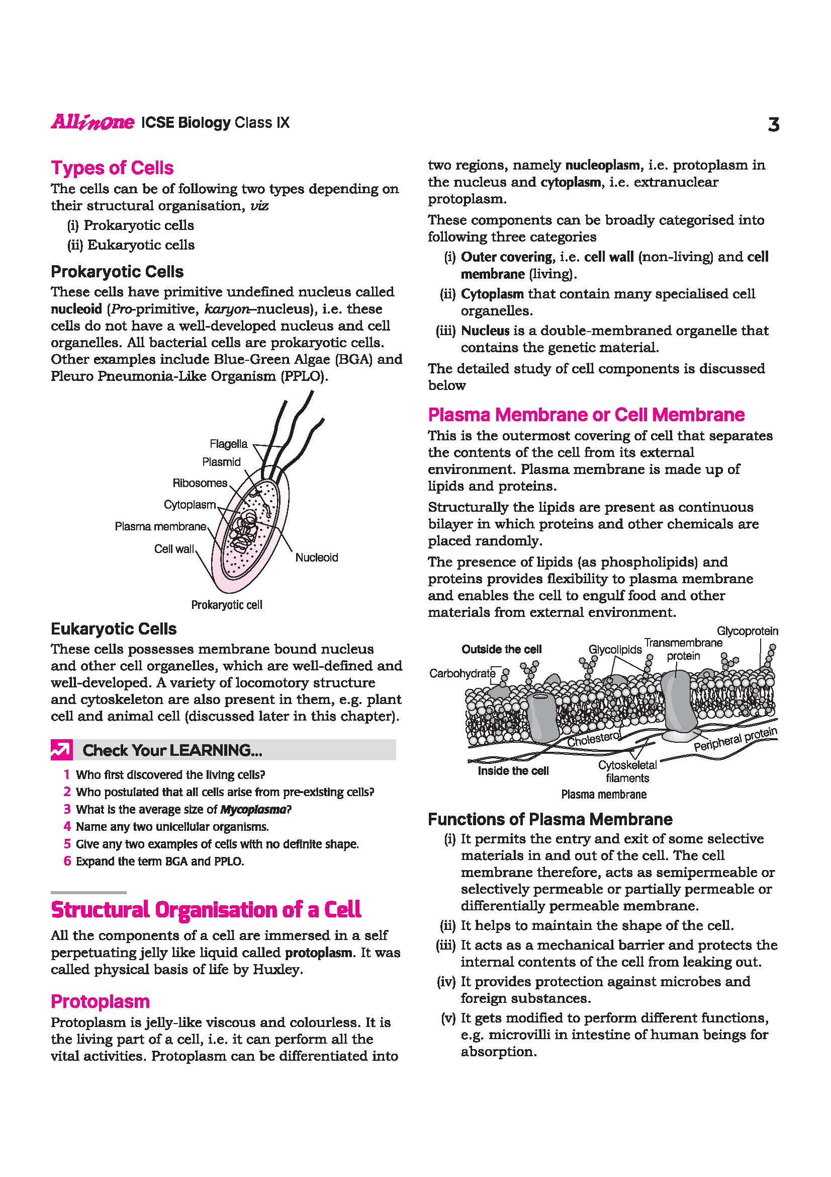 ICSE All in One Biology Class 9 Exam 2027 | Complete Study Guide with Internal Assessment | Theory, Chapter Exercises, Sample Papers & Exam Questions - Image 8