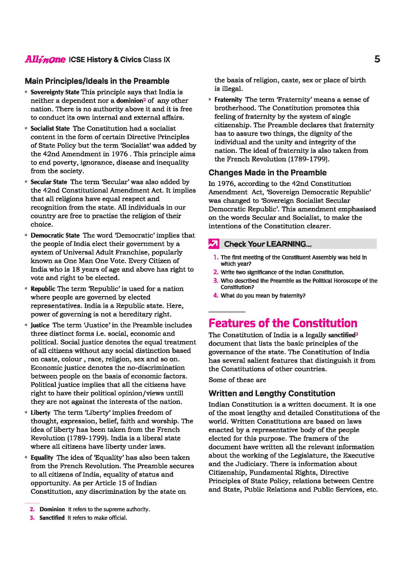 ICSE All in One History & Civics Class 9 Exam 2027 | Complete Study Guide with Internal Assessment | Theory, Chapter Exercises, Sample Papers & Exam Questions - Image 10