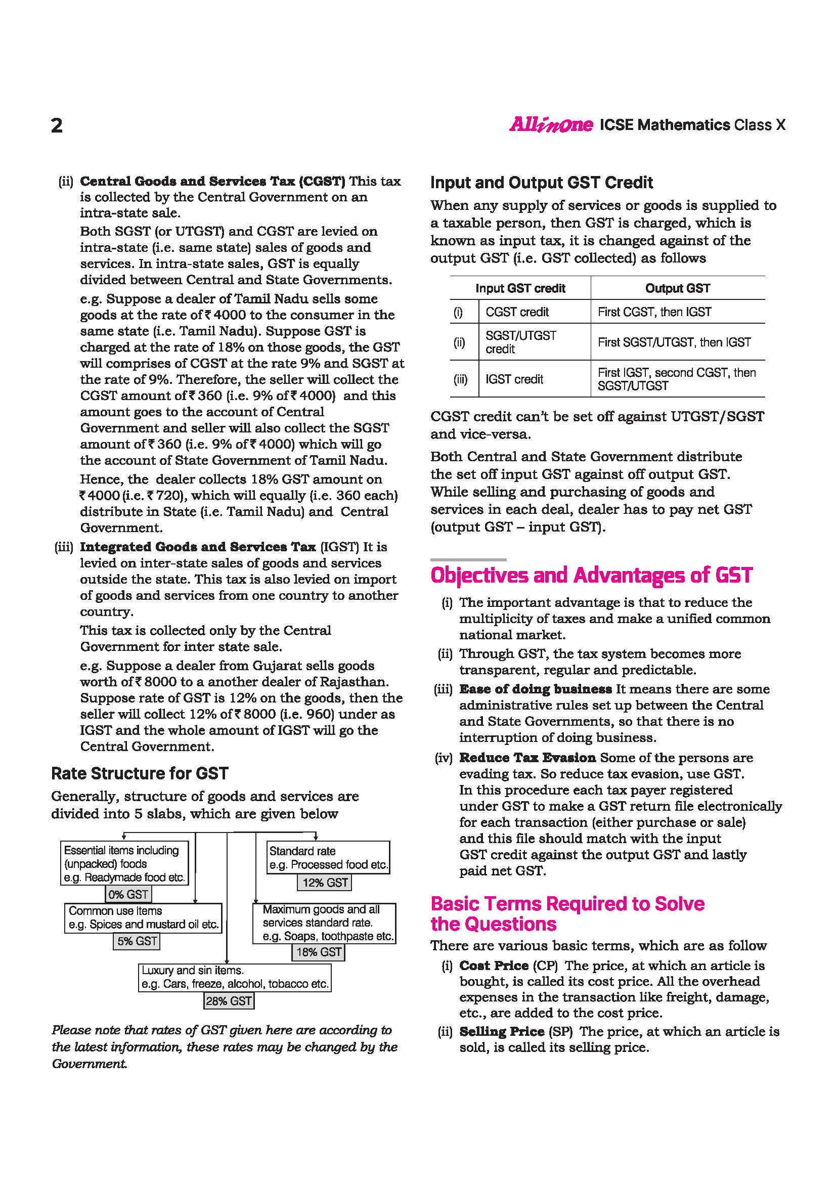 ICSE All in One Mathematics Class 10 Exam 2027 | Complete Study Guide with Internal Assessment | Theory, Chapter Exercises, Sample Papers & Exam Questions - Image 8