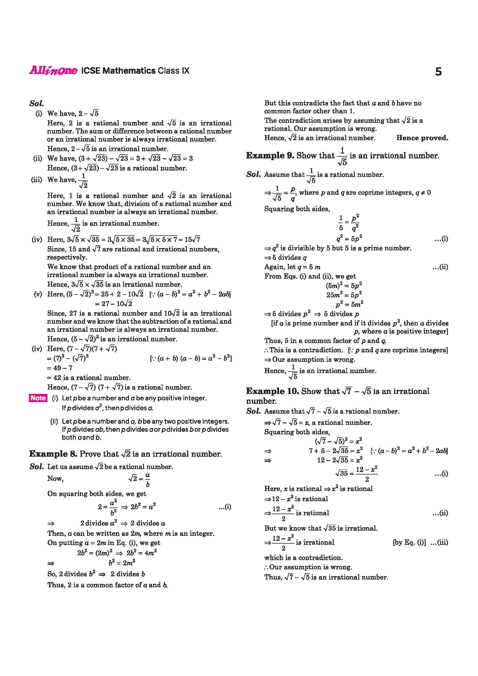 ICSE All in One Mathematics Class 9 Exam 2027 | Complete Study Guide with Internal Assessment | Theory, Chapter Exercises, Sample Papers & Exam Questions - Image 10