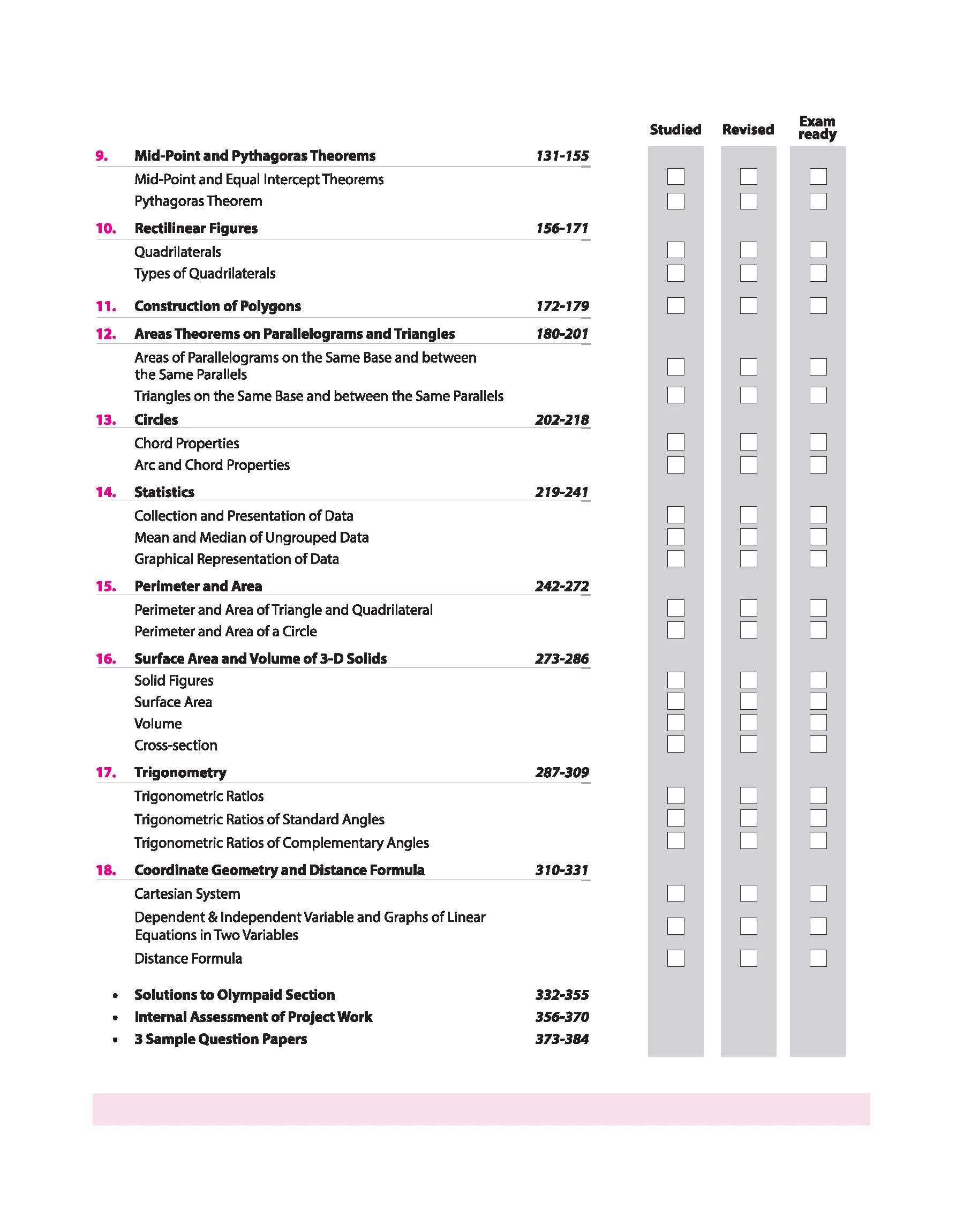 ICSE All in One Mathematics Class 9 Exam 2027 | Complete Study Guide with Internal Assessment | Theory, Chapter Exercises, Sample Papers & Exam Questions - Image 5