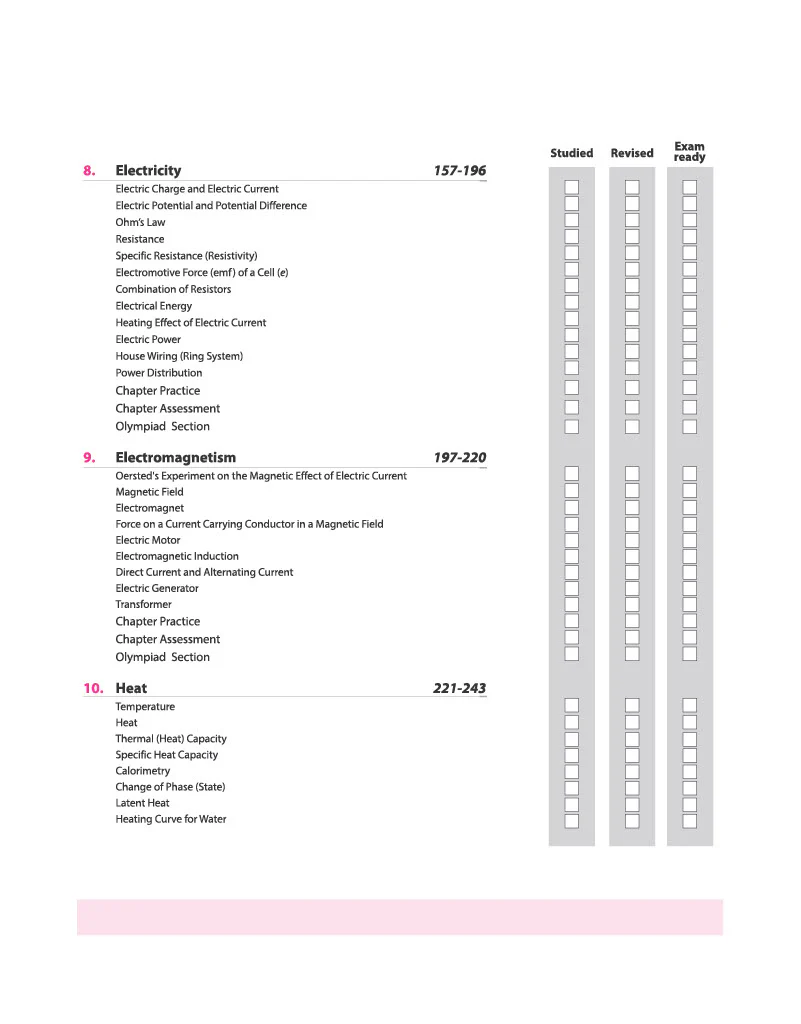 ICSE All in One Physics Class 10 Exam 2027 | Complete Study Guide with Internal Assessment | Theory, Chapter Exercises, Sample Papers & Exam Questions - Image 6