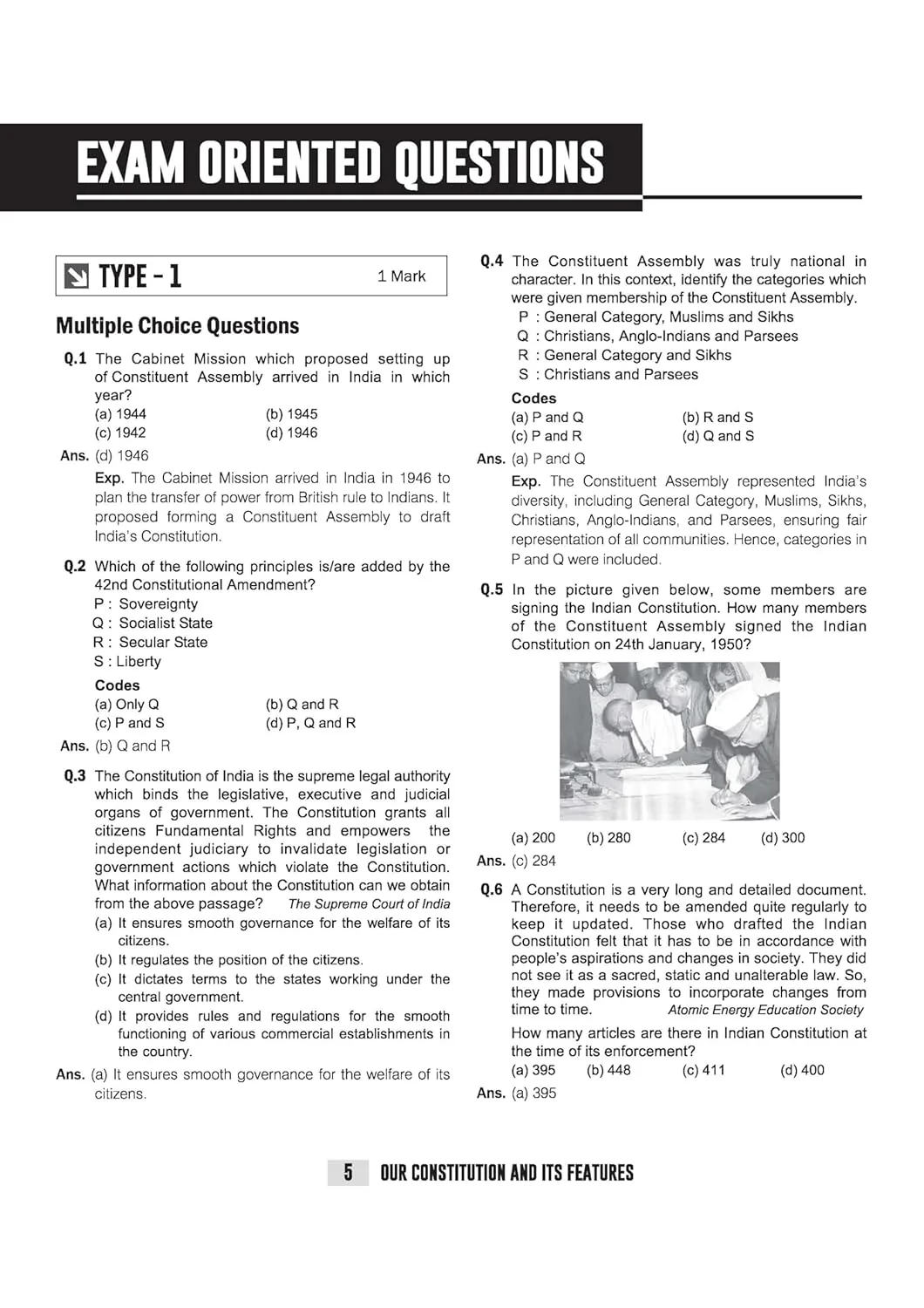 ICSE History & Civics Class 9 Exam Book | Quick Theory, Exam Pattern Questions & Sample Papers | As per Latest ICSE Syllabus | Que Bee 2nd Edition - Image 7