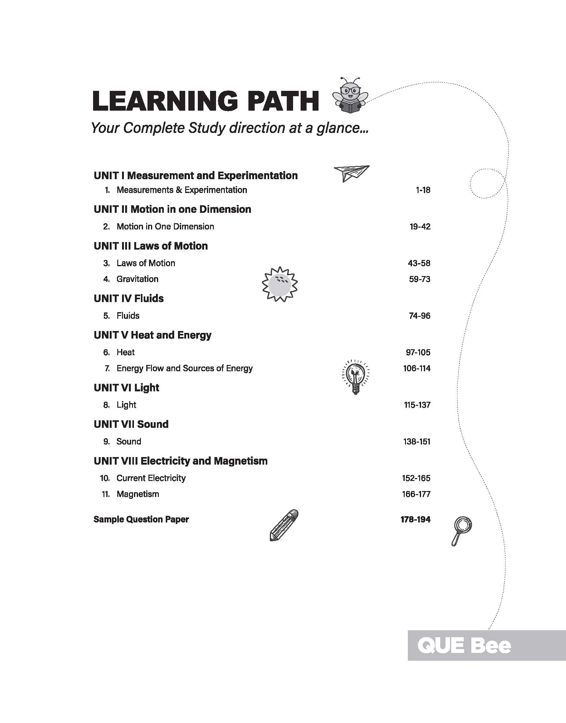 ICSE Physics Class 9 Exam | Quick Theory, Exam Pattern Questions & Sample Papers | As per Latest ICSE Syllabus | Que Bee 2nd Edition - Image 5