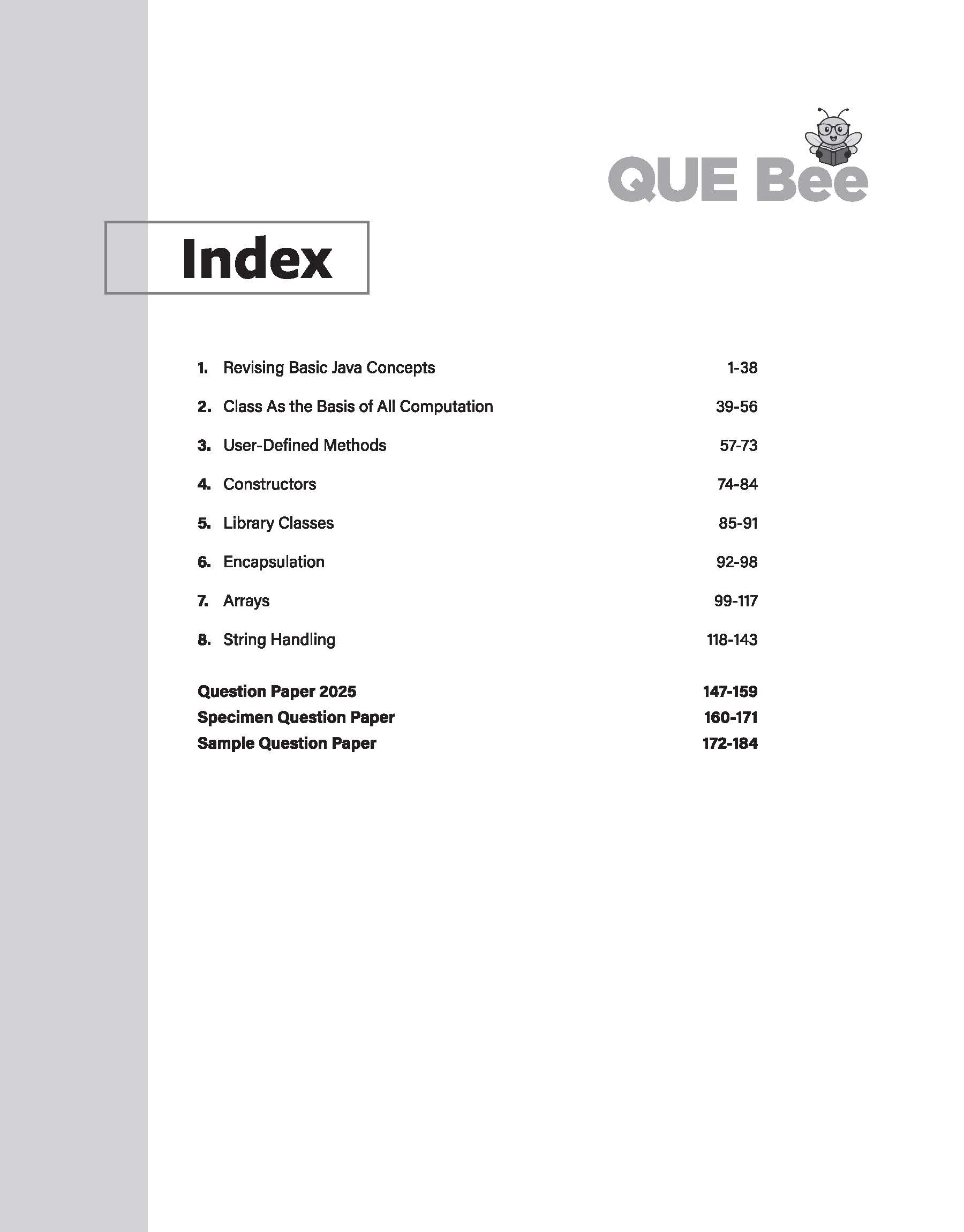 ICSE QUE Bee Computer Application Class 10 Exam 2026 | Quick Theory, Exam Pattern Questions, Speciman & Sample Papers | Key Words Highlighted in Theory & Answer - Image 2