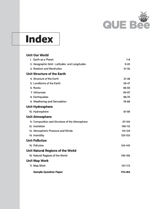 ICSE QUE Bee Geography Class 9 Exam 2026 | Quick Theory, Exam Pattern Questions, 10 years PYQs | Key Words Highlighted In Theory & Answers - Image 2