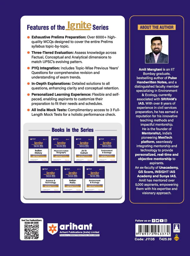 Ignite Topicwise MCQs - Economics & Social Development for UPSC & State PCS Prelims | 1000+ MCQs with Explanations | UPSC Assessment + Past Learning Round | 50+ Direct Hits in Prelims - Image 3