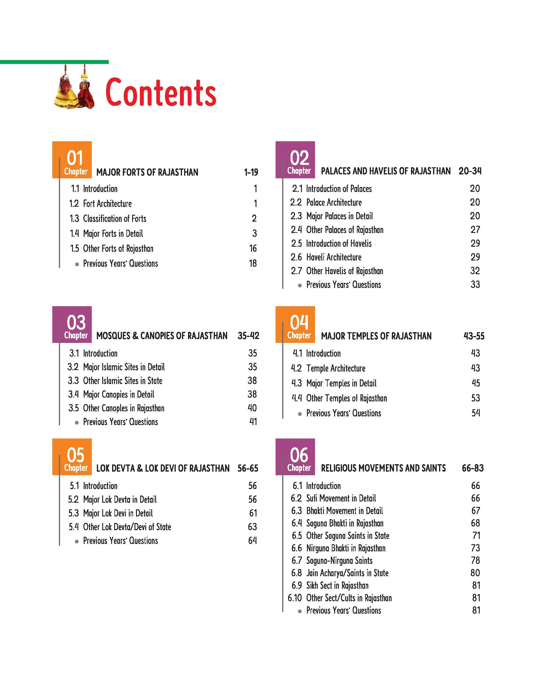 Insight Rajasthan Art & Culture | For RPSC, RSMSSB & other Competitive Exam | 2nd Revised Edition with Newly Formed Districts | English Medium - Image 3