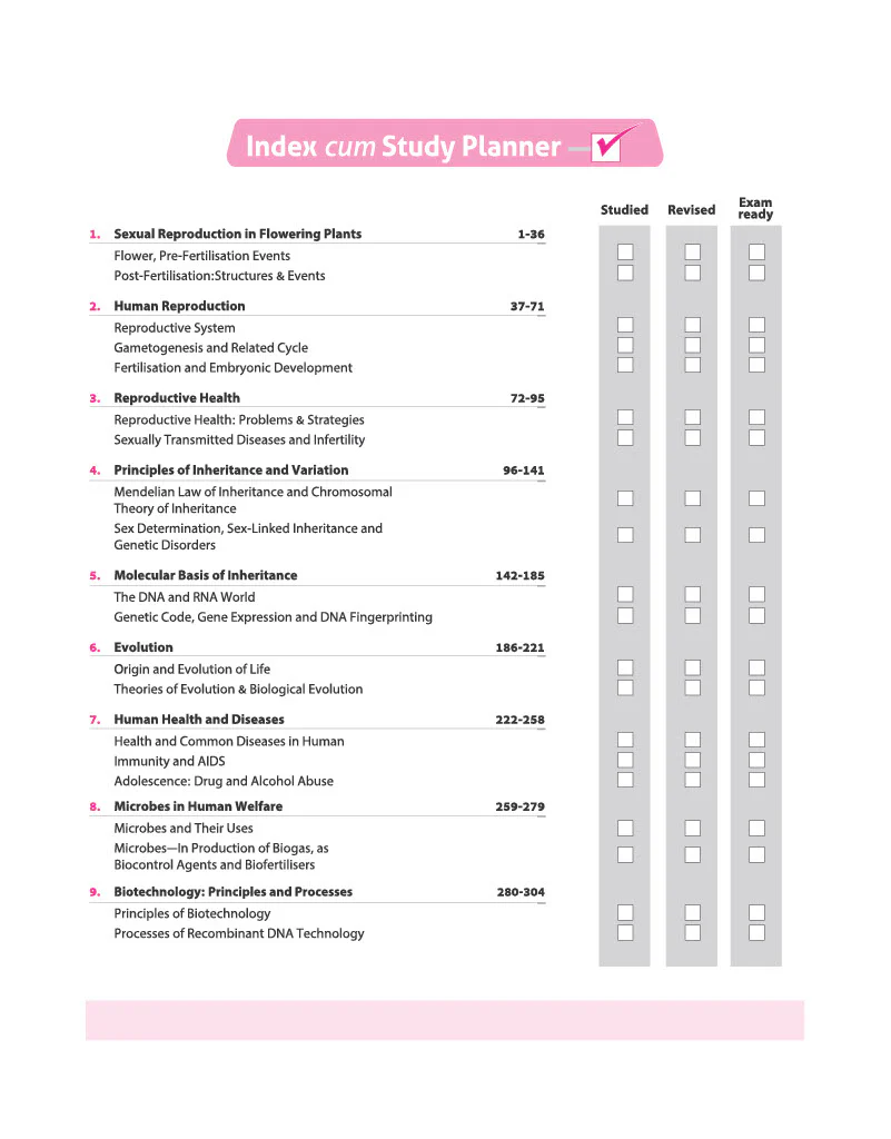 ISC All in One Biology Class 12 Exam 2027 | Complete Study Guide with Internal Assessment | Theory, Chapter Exercises, Sample Papers & Exam Questions - Image 4