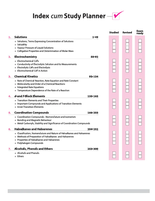 ISC All in One Chemistry Class 12 Exam 2026 | With Topic & Chapter Exercises, Exam Pattern Questions, Specimen & Sample Papers with Board's Questions Upto 2025 - Image 2