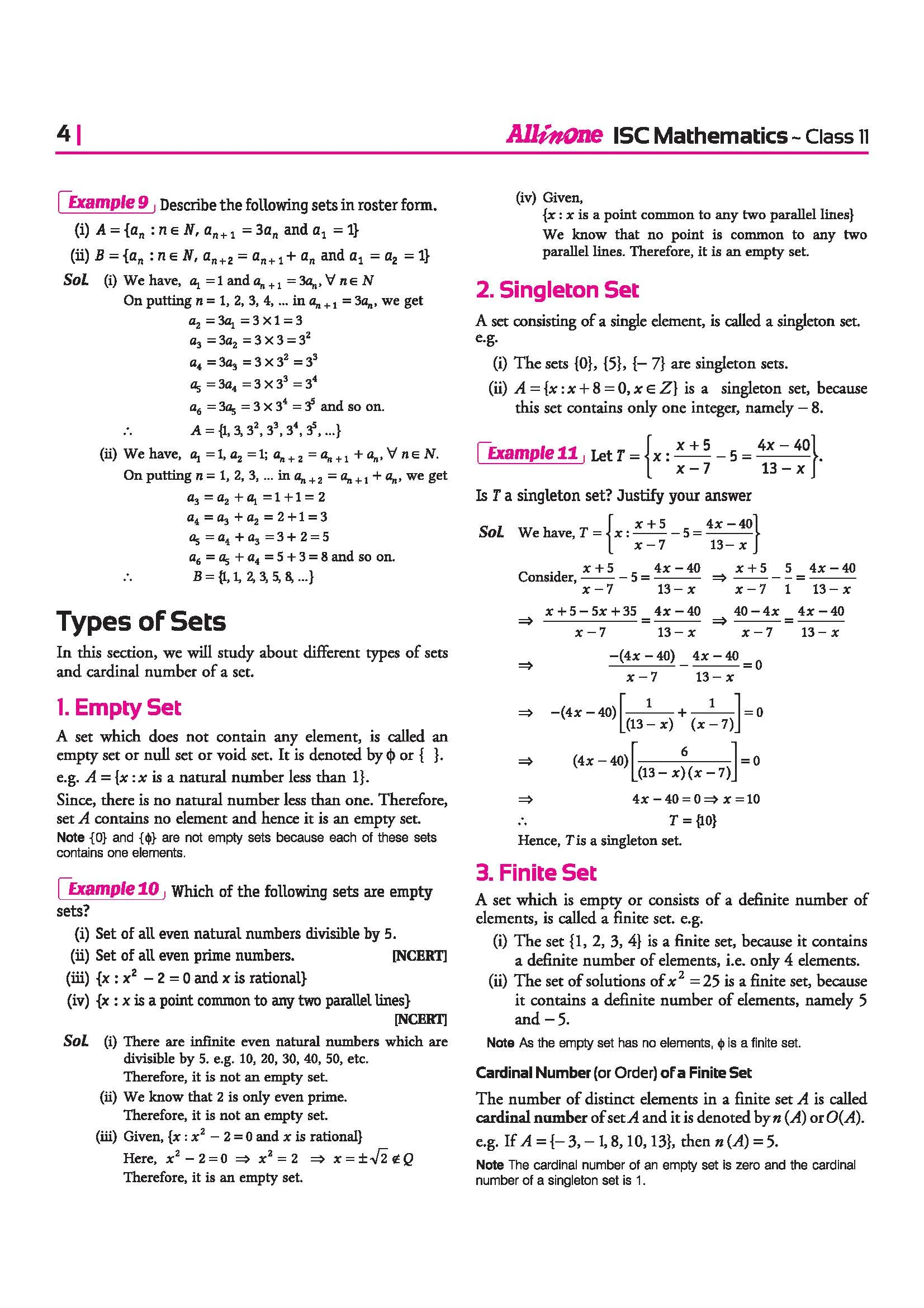 ISC All in One Mathematics Class 11 Exam 2027 | Complete Study Guide with Internal Assessment | Theory, Chapter Exercises, Sample Papers & Exam Questions - Image 10