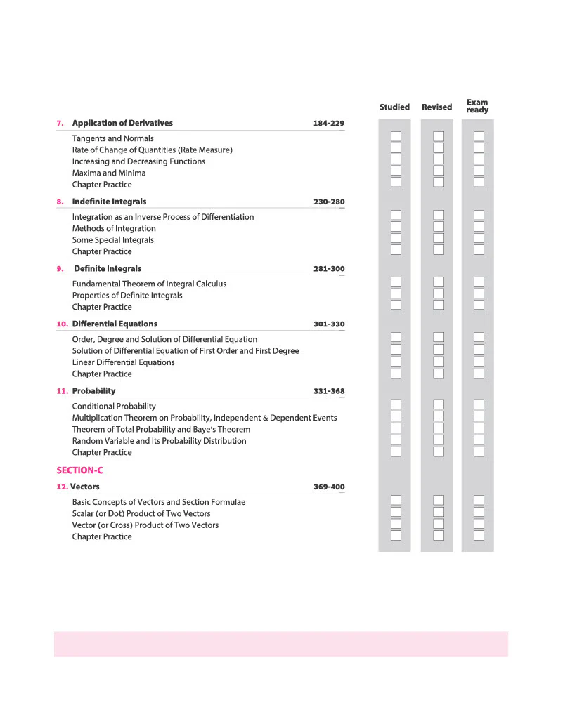 ISC All in One Mathematics Class 12 Exam 2027 | Complete Study Guide with Internal Assessment | Theory, Chapter Exercises, Sample Papers & Exam Questions - Image 5