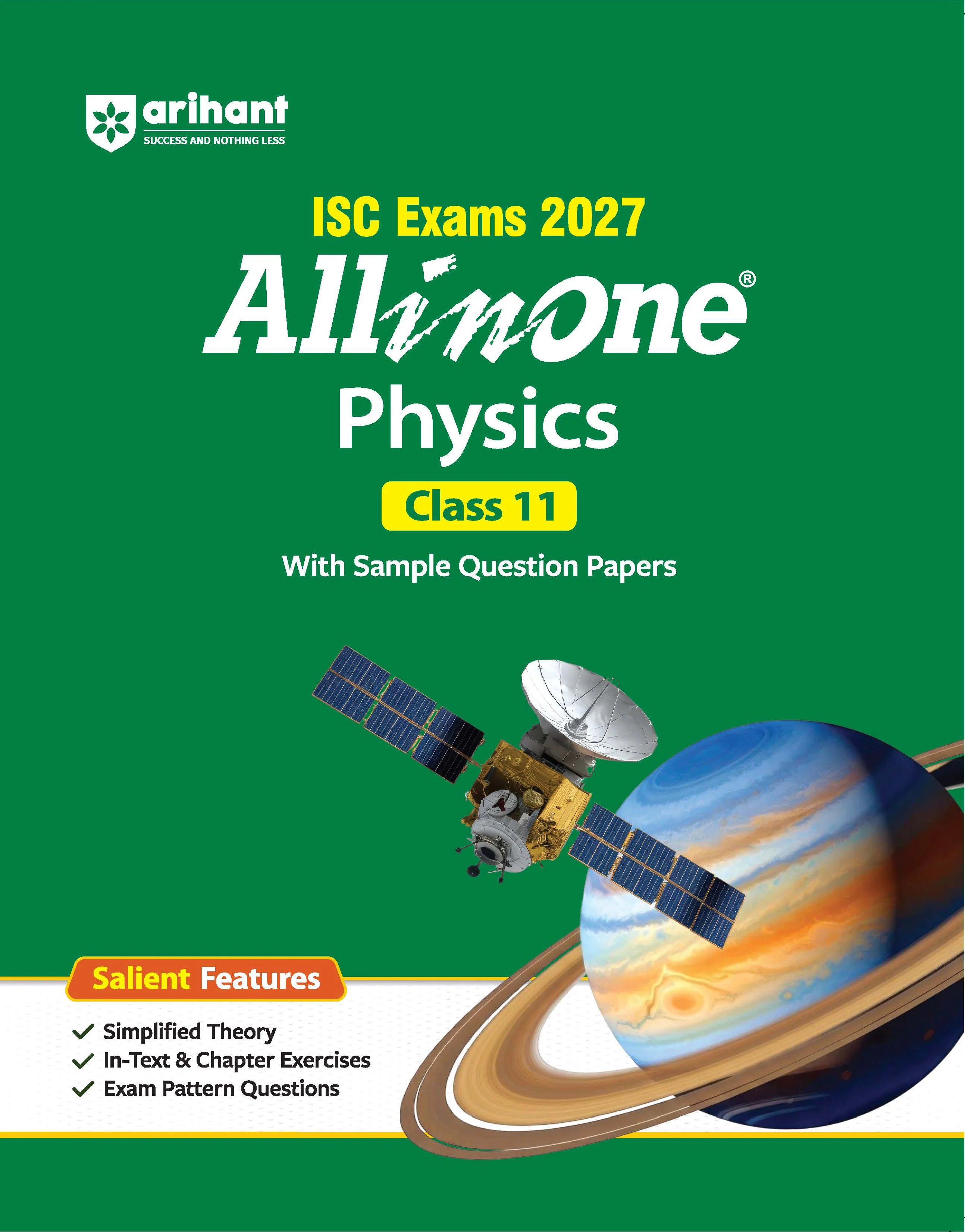 ISC All in One Physics Class 11 Exam 2027 | Complete Study Guide with Internal Assessment | Theory, Chapter Exercises, Sample Papers & Exam Questions