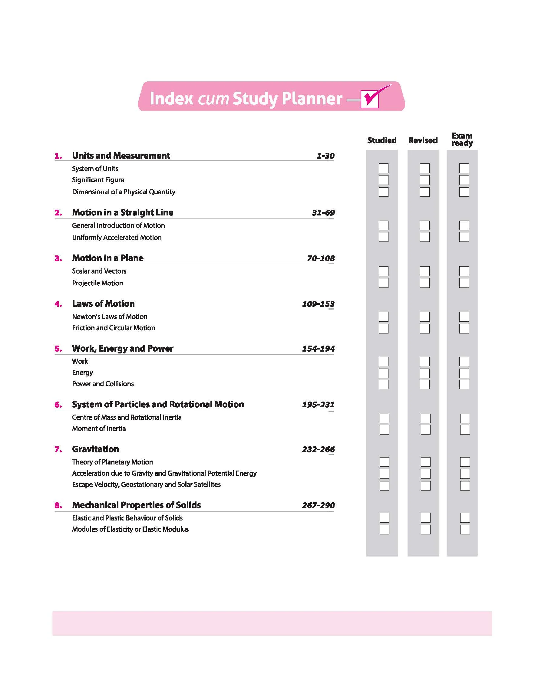 ISC All in One Physics Class 11 Exam 2027 | Complete Study Guide with Internal Assessment | Theory, Chapter Exercises, Sample Papers & Exam Questions - Image 4