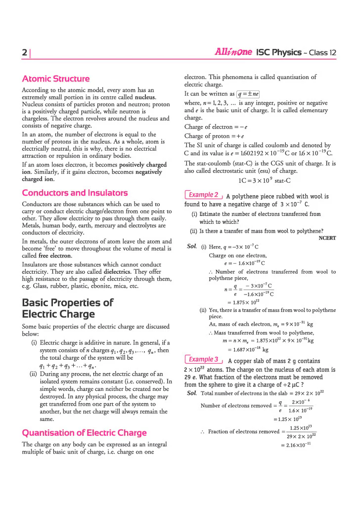 ISC All in One Physics Class 12 Exam 2027 | Complete Study Guide with Internal Assessment | Theory, Chapter Exercises, Sample Papers & Exam Questions - Image 7