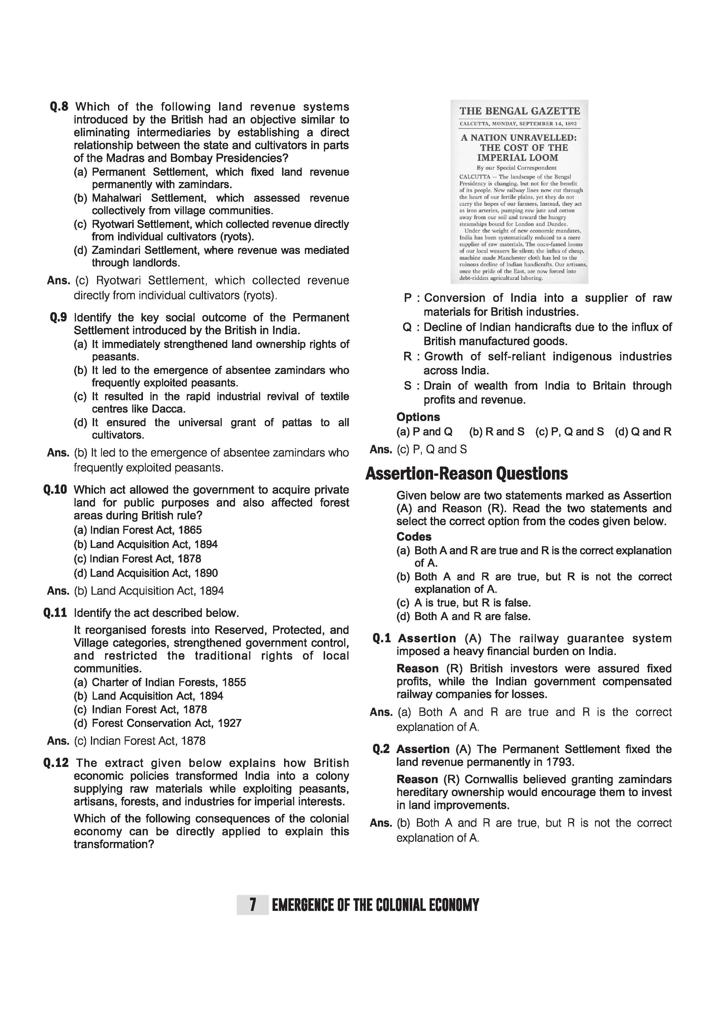 ISC History Class 11 Exam | Quick Theory, Exam Pattern Questions & Sample Papers | As per Latest ICSE Syllabus | Que Bee 2nd Edition - Image 10