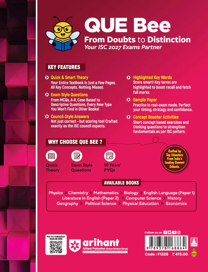 ISC Mathematics Class 11 Exam Book | Quick Theory, Exam Pattern Questions & Sample Papers | As per Latest ICSE Syllabus | Que Bee 2nd Edition - Image 11