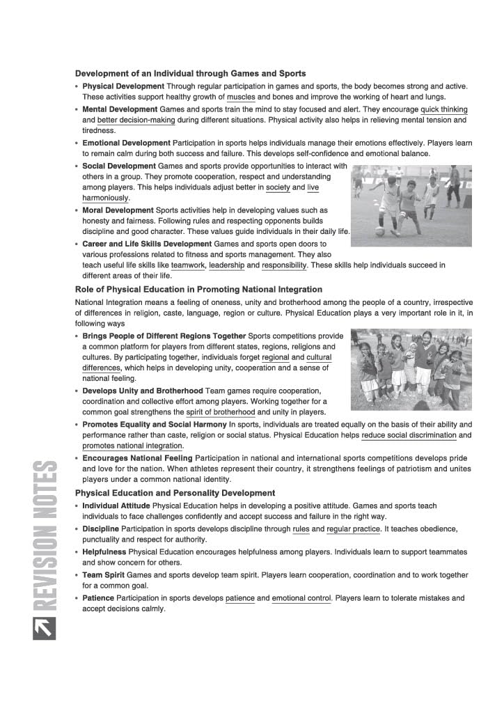 ISC Physical Education Class 12 Exam | Quick Theory, Exam Pattern Questions & Sample Papers | As per Latest ICSE Syllabus | Que Bee 2nd Edition - Image 7