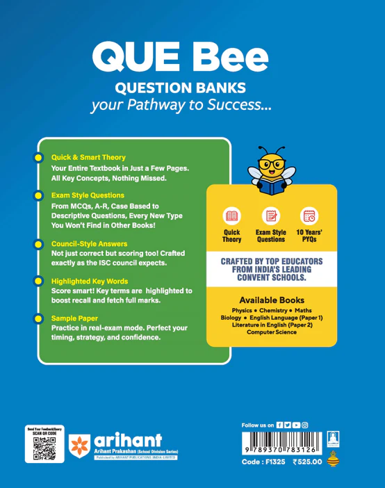 ISC QUE Bee Physics Class 11 Exam 2026 | Quick Theory, Exam Pattern Questions, Speciman & Sample Papers | Key Words Highlighted - Image 3