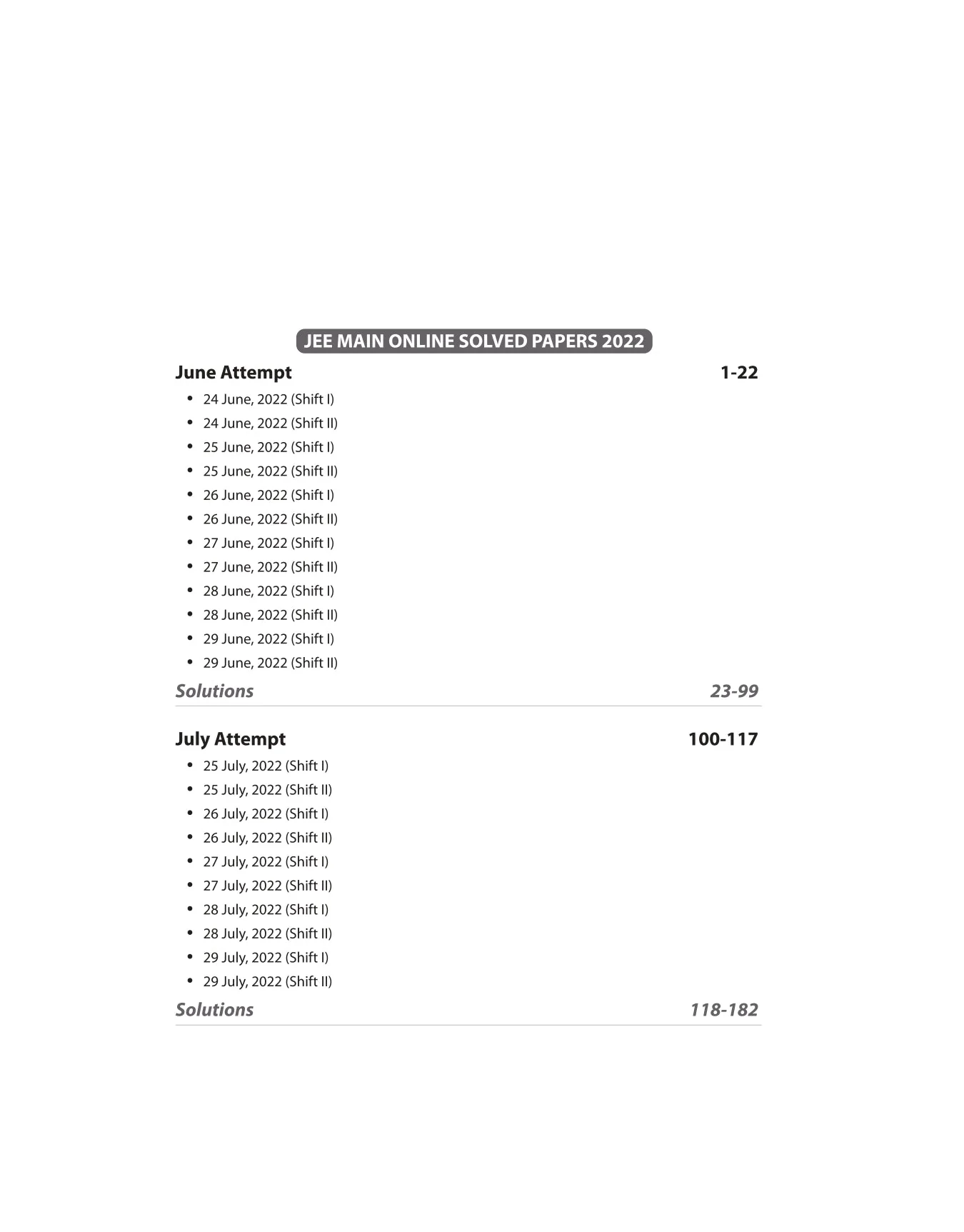 JEE Main  Mathematics | Online Solved Papers (2023-2019) - Image 4