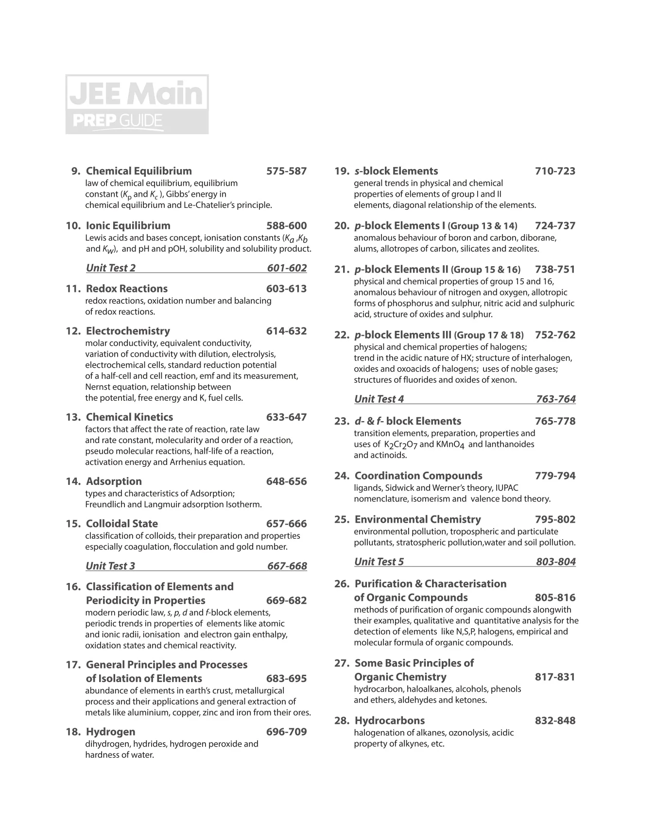 JEE Main PREP GUIDE Physics|Chemistry| Mathematics - Image 5