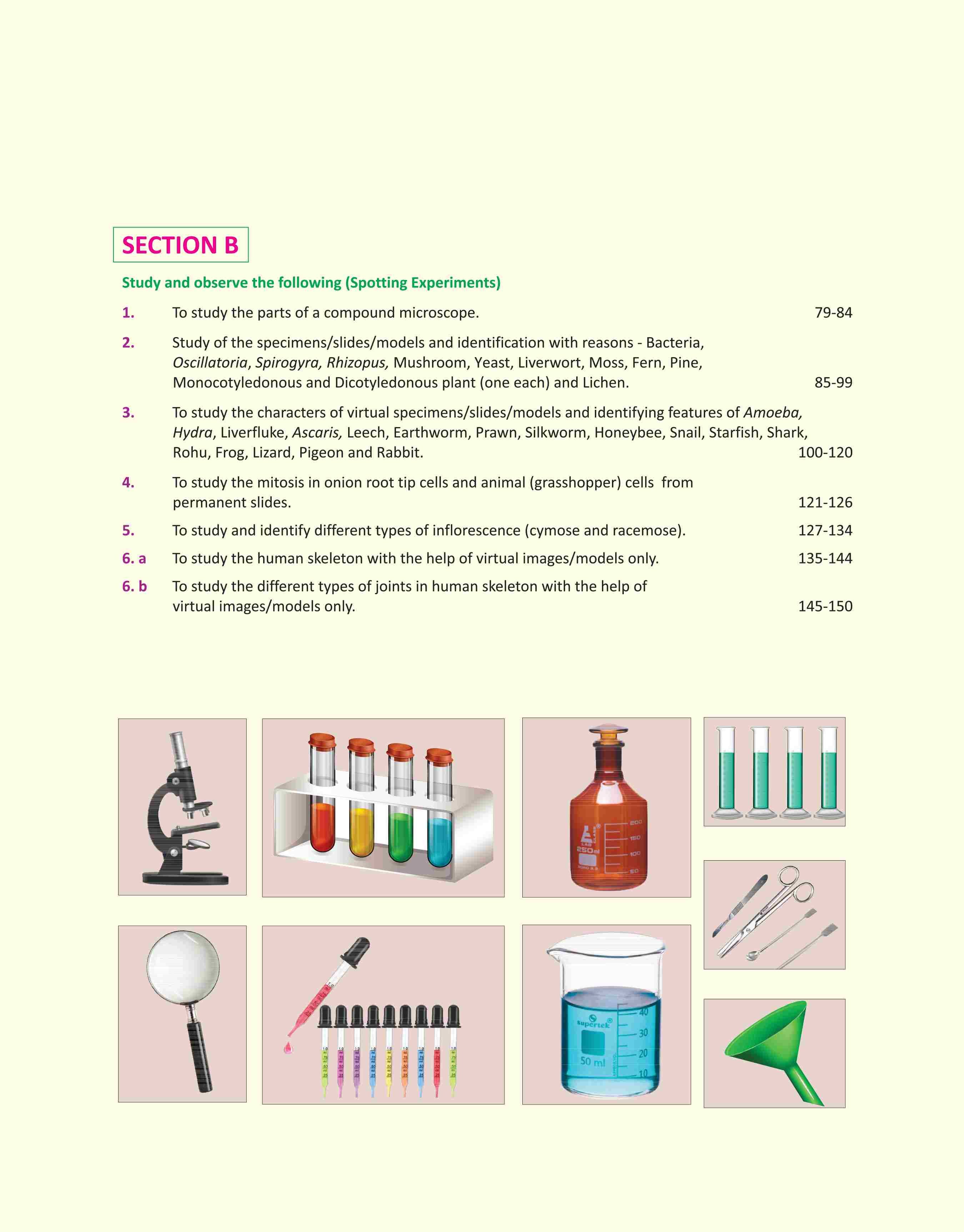 Laboratory Manual CBSE - Biology Class 11th | Revised Edition - Image 4