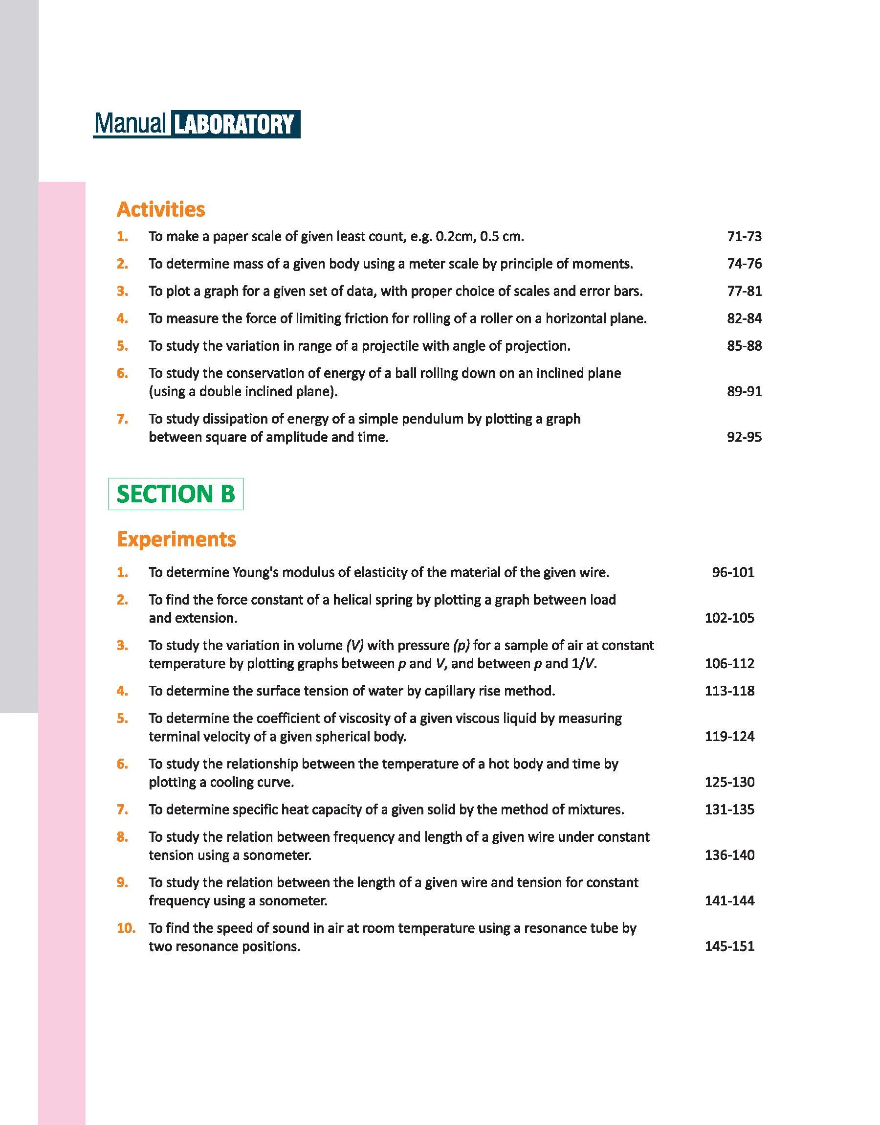 Laboratory Manual CBSE - Physics Class 11th | As Per Latest Syllabus - Image 4