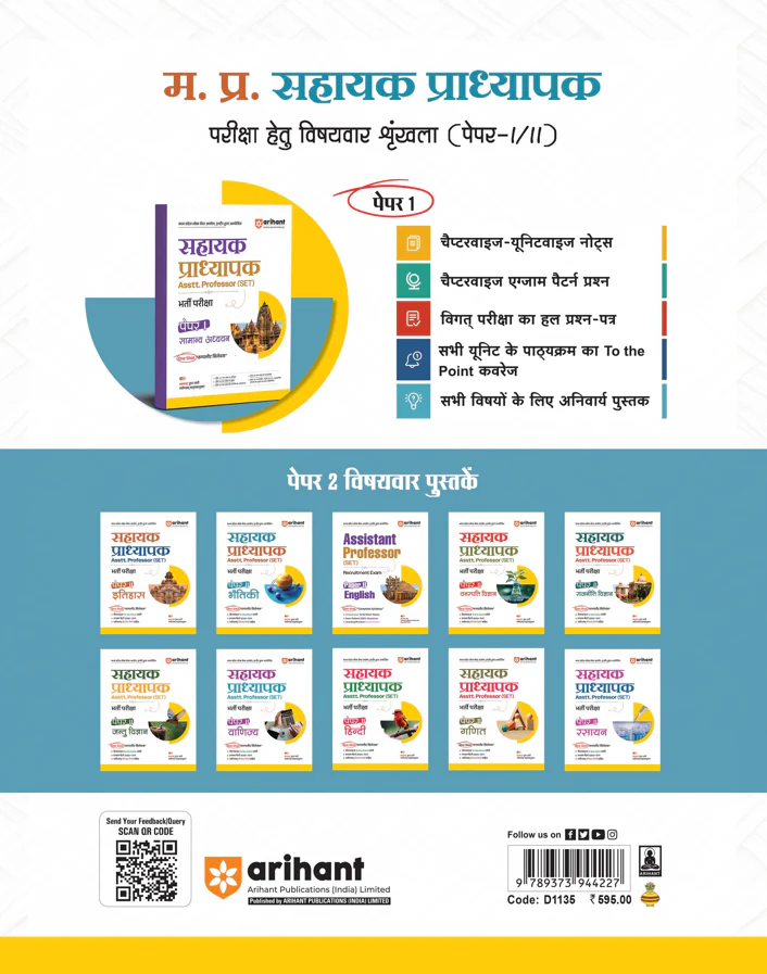 Madhya Pradesh Sahayak Adhyapak (Assistant Professor) (SET) Exam | Paper- 2 Physics (Bhautiki) | To The Point Theory, 3000+ Practice Questions and Solved Paper - Image 2