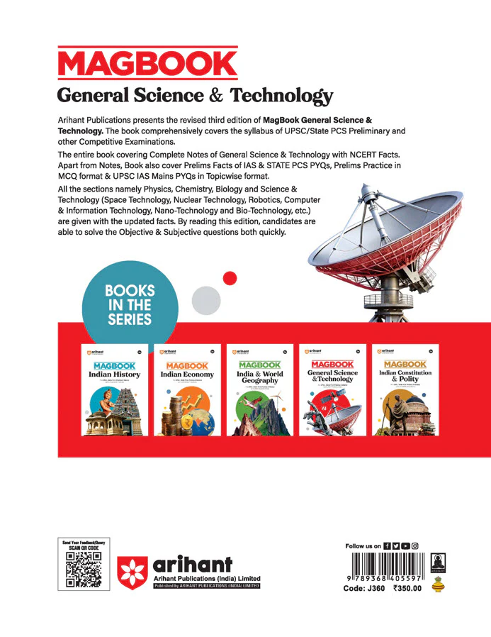Magbook - General Science & Technology| 3rd Editon | For UPSC , State PCS (Prelims & Main) & Other Examinations| English Medium - Image 2