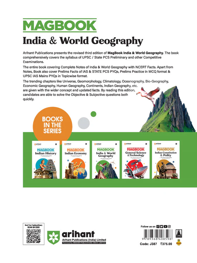 Magbook - India & World Geography| 3rd Editon | For UPSC , State PCS (Prelims & Main) & Other Examinations| English Medium - Image 2