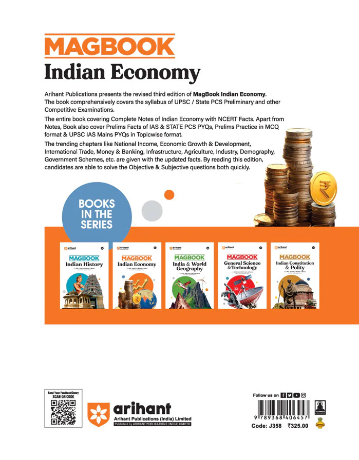 Magbook - Indian Economics | 3rd Editon | For UPSC , State PCS (Prelims & Main) & Other Examinations| English Medium - Image 2
