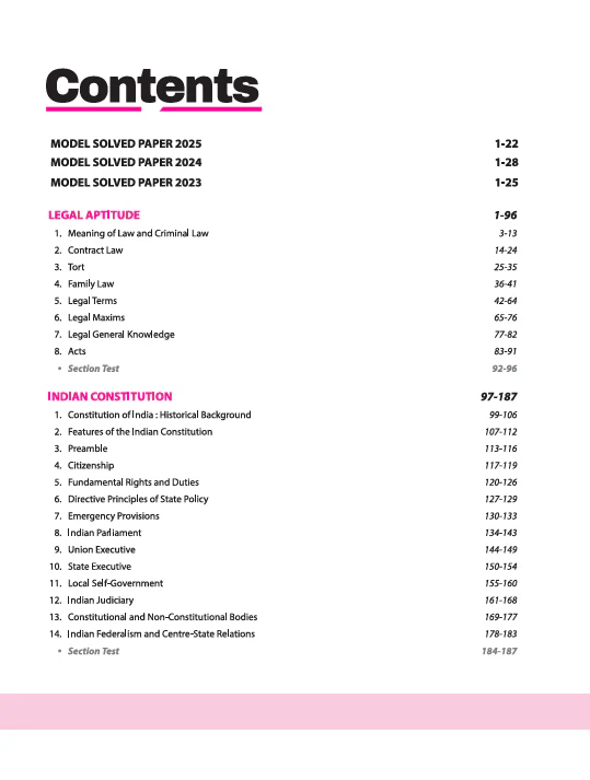 MAH CET LLB (5 Years) Common Entrance Test 2026 | Study Coach | 5000+ MCQs, Study Notes, with Solved Papers 2025 - Image 3