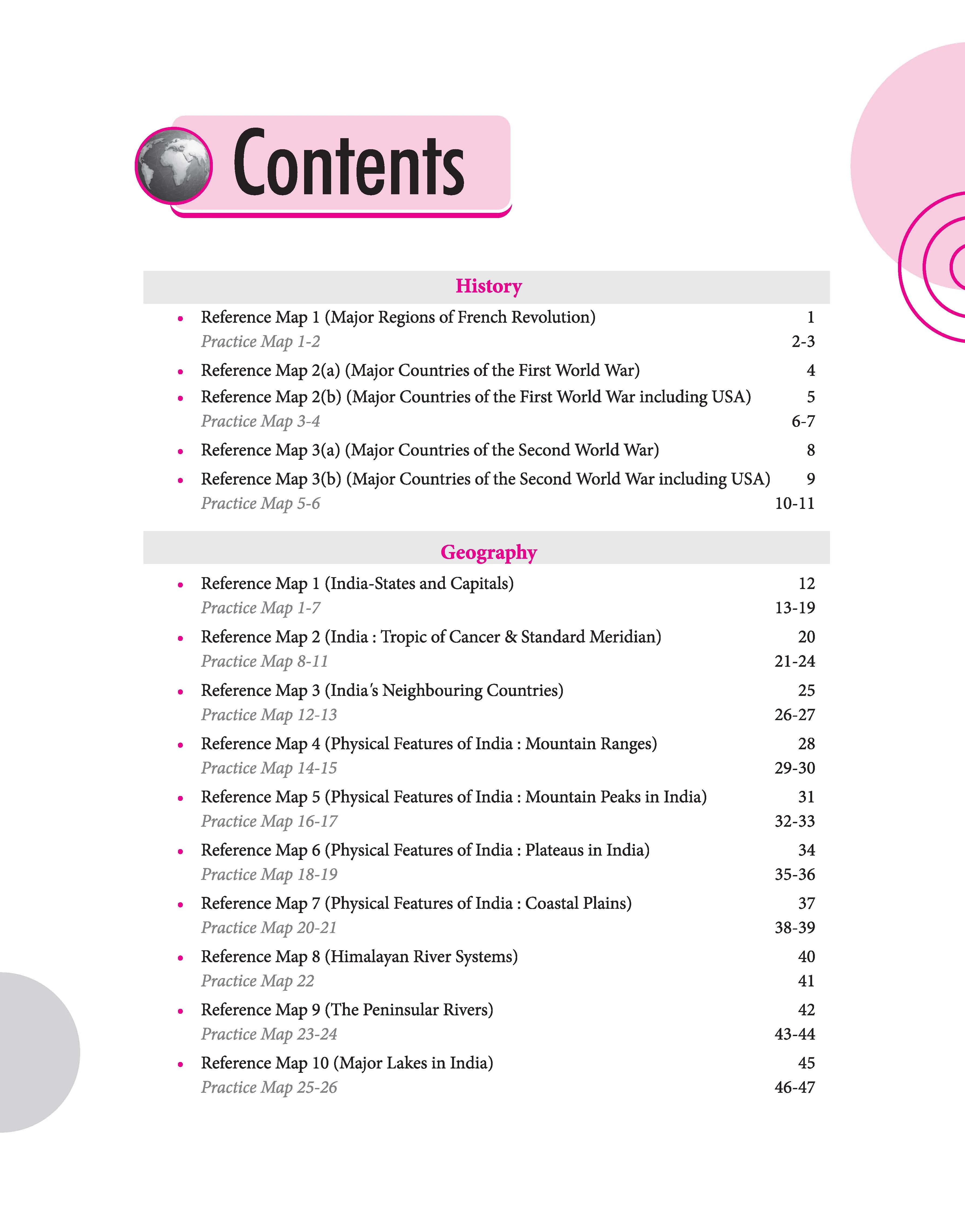 CBSE Map Skill Workbook for Class 9 Exam - Complete Coverage of All the Maps prescribed in CBSE Syllabus with lots of Practice Maps - Image 3
