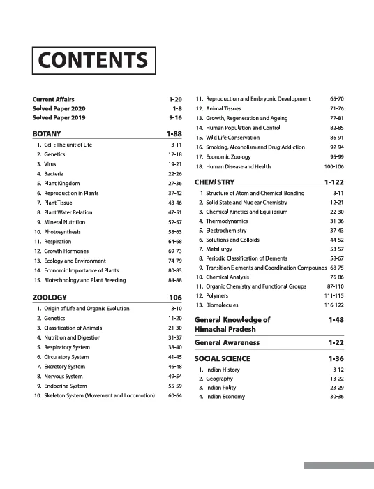 Master Guide HPRCA TGT (Medical) Recruitment Test 2025| Chapterwise Study Notes, MCQs with Previous Exam Question Paper - Image 3