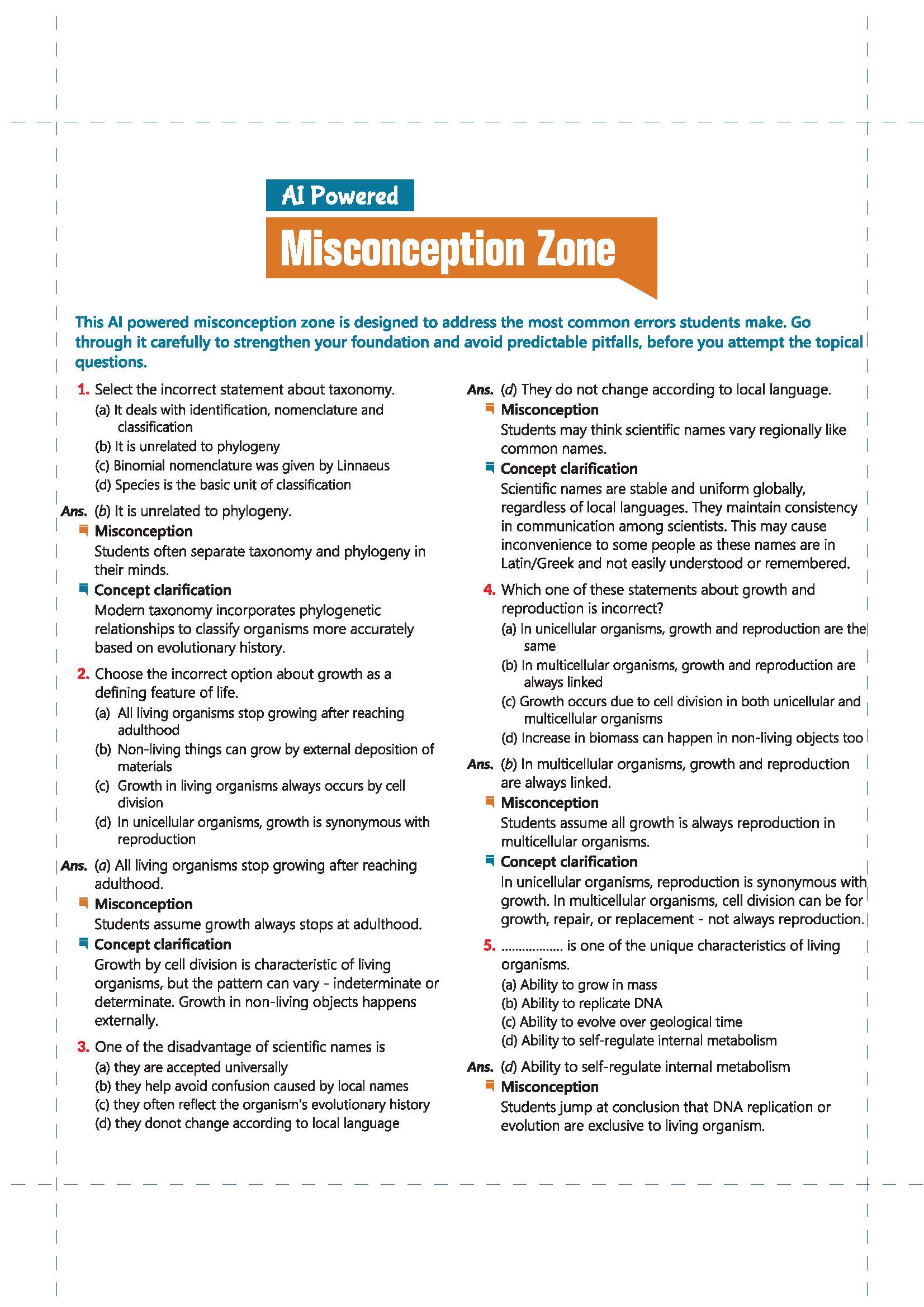 Master the NCERT Biology Class 11 | For NEET (UG) & CUET 2026-27 | Line by Line MCQs from Latest NCERT Book | NCERT-Based 2K+ MCQs, AI-Based Misconception Zone | Revised Edition 2027 - Image 12
