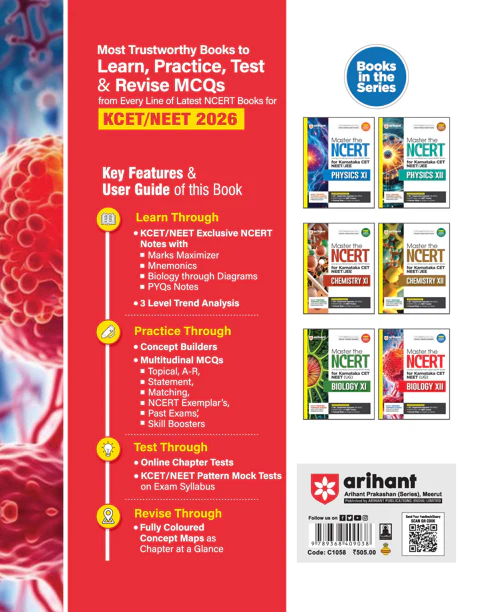 Master the NCERT Biology Class XII for Karnataka CET NEET (UG) | 2K+ Chapterwise-Topicwise Elite MCQS | Free Online Support - Image 5