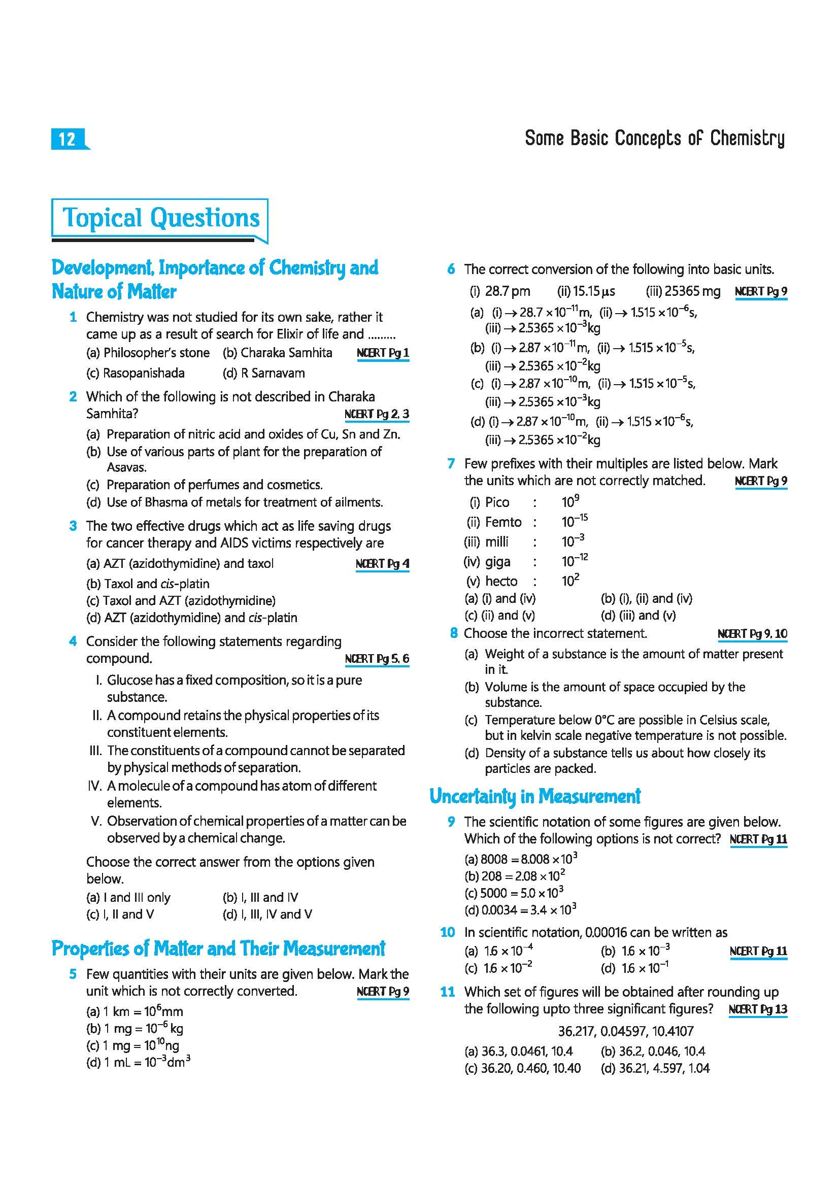 Master the NCERT Chemistry Class 11 | For NET, JEE & CUET 2026-27 | Line by Line MCQs from Latest NCERT Book | NCERT-Based 2K+ MCQs, AI-Based Misconception Zone | FREE Online Support | Revised Edition 2027 - Image 15