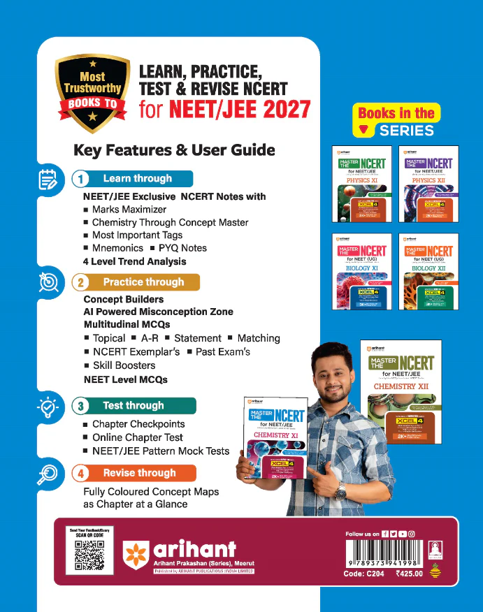 Master the NCERT Chemistry Class 11 | For NET, JEE & CUET 2026-27 | Line by Line MCQs from Latest NCERT Book | NCERT-Based 2K+ MCQs, AI-Based Misconception Zone | FREE Online Support | Revised Edition 2027 - Image 16