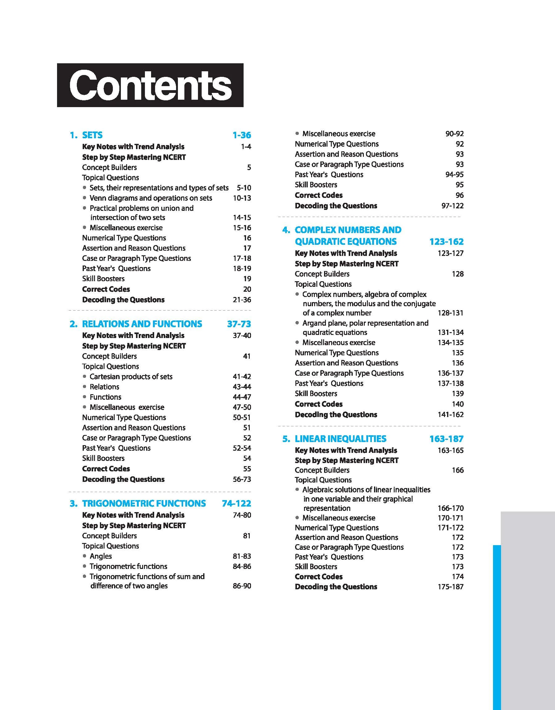 Master the NCERT Mathematics Class 11 | For JEE & CUET 2026-27 | Line by Line MCQs from Latest NCERT Book | NCERT-Based 2K+ MCQs, JEE Tracker, Concept Videos | FREE Online Support | Revised Edition 2027 - Image 5