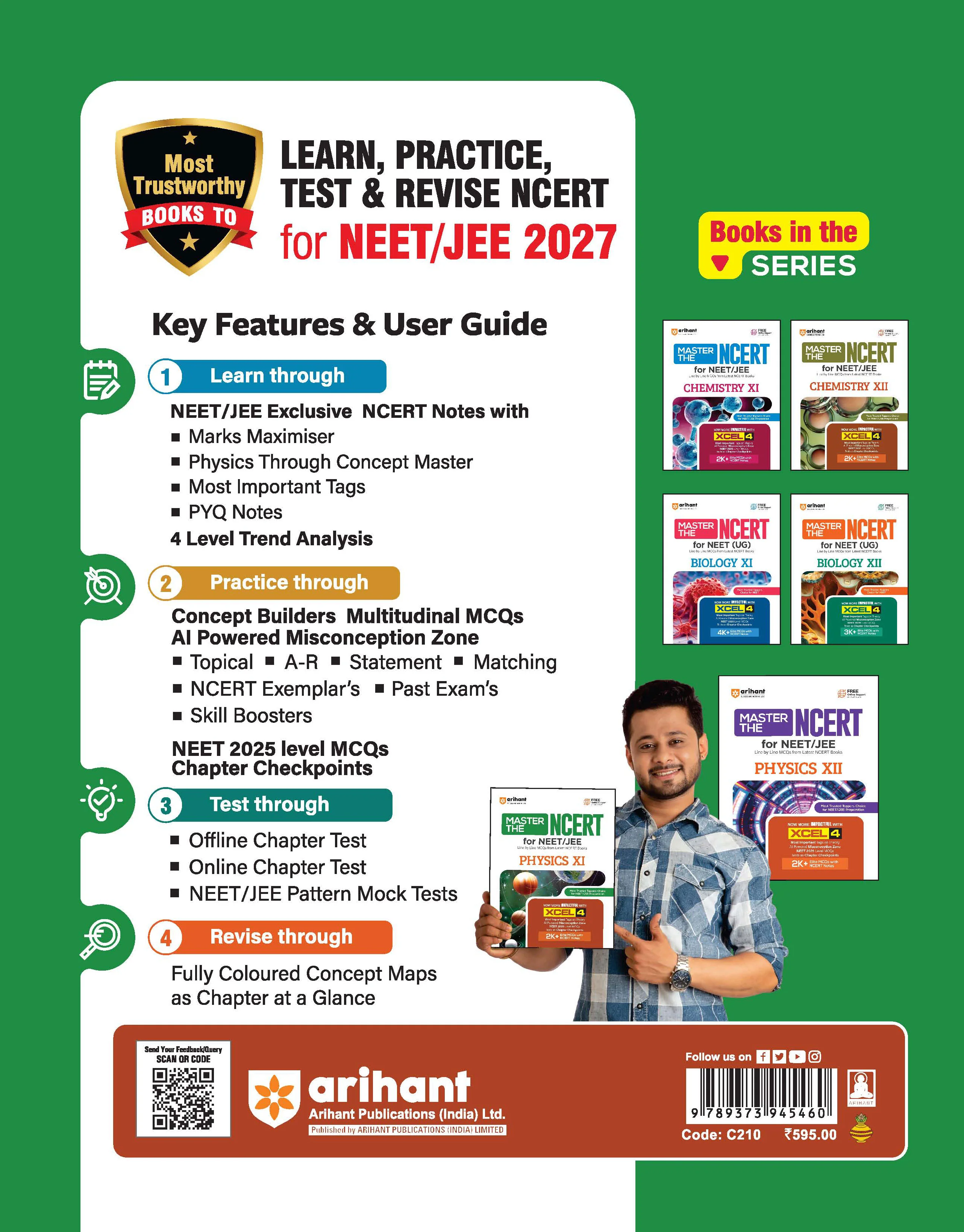Master the NCERT Physics Class 11 | For NET, JEE & CUET 2026-27 | Line by Line MCQs from Latest NCERT Book | NCERT-Based 2K+ MCQs, AI-Based Misconception Zone | FREE Online Support | Revised Edition 2027 - Image 14