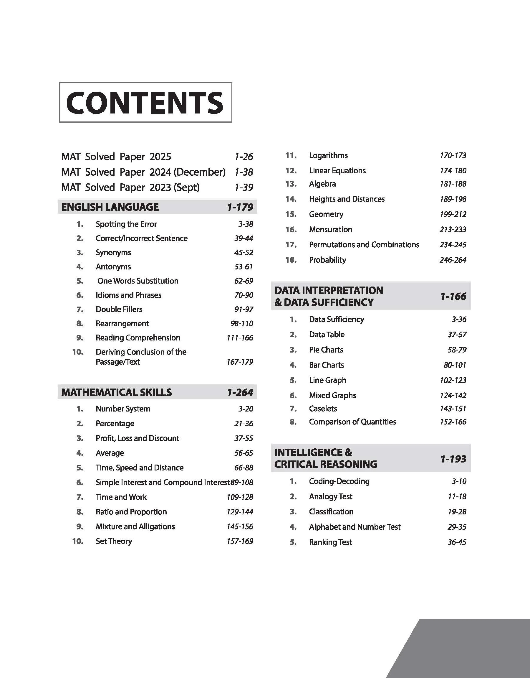 Master Resource For MAT Exam 2026 | Solved Paper 2025-2023 & 2500+ MCQs | English Medium - Image 2