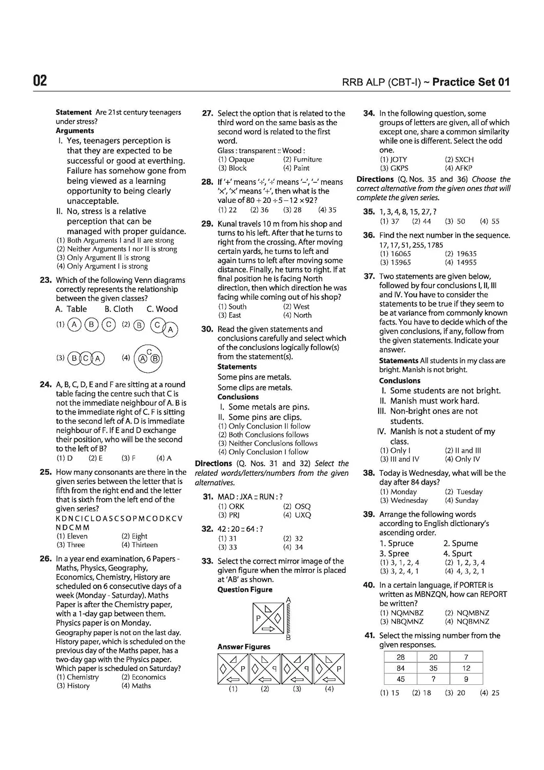 Mastermind RRB ALP (Assistant Loco Pilot) Exam 2026 | 40 Practice Sets & Solved Papers | CBT-I + CBT-II + CBAT | 100% Detailed Solutions - Image 5