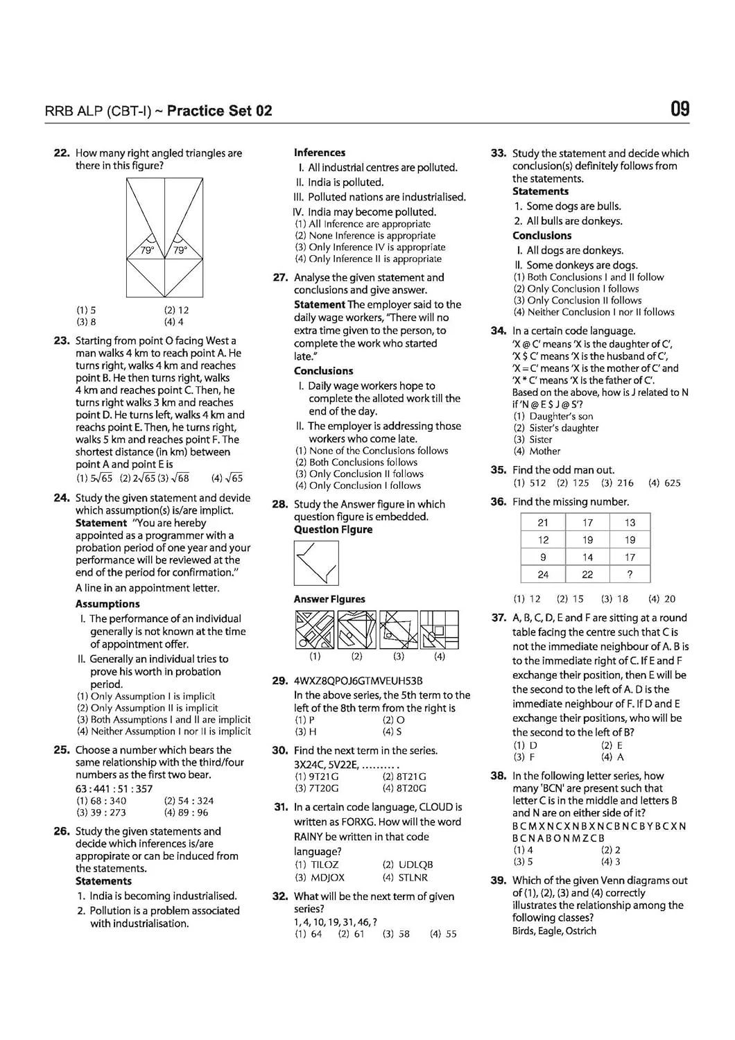 Mastermind RRB ALP (Assistant Loco Pilot) Exam 2026 | 40 Practice Sets & Solved Papers | CBT-I + CBT-II + CBAT | 100% Detailed Solutions - Image 7