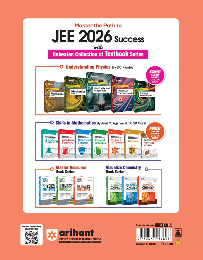 MHT CET Engineering 2026 – 13 Years' (2013–2025) Chapterwise Solved Papers (Physics, Chemistry & Mathematics) | 4500+ MCQs for Practice | Most Authentic & Error-Free Solutions | Free Online Support - Image 2