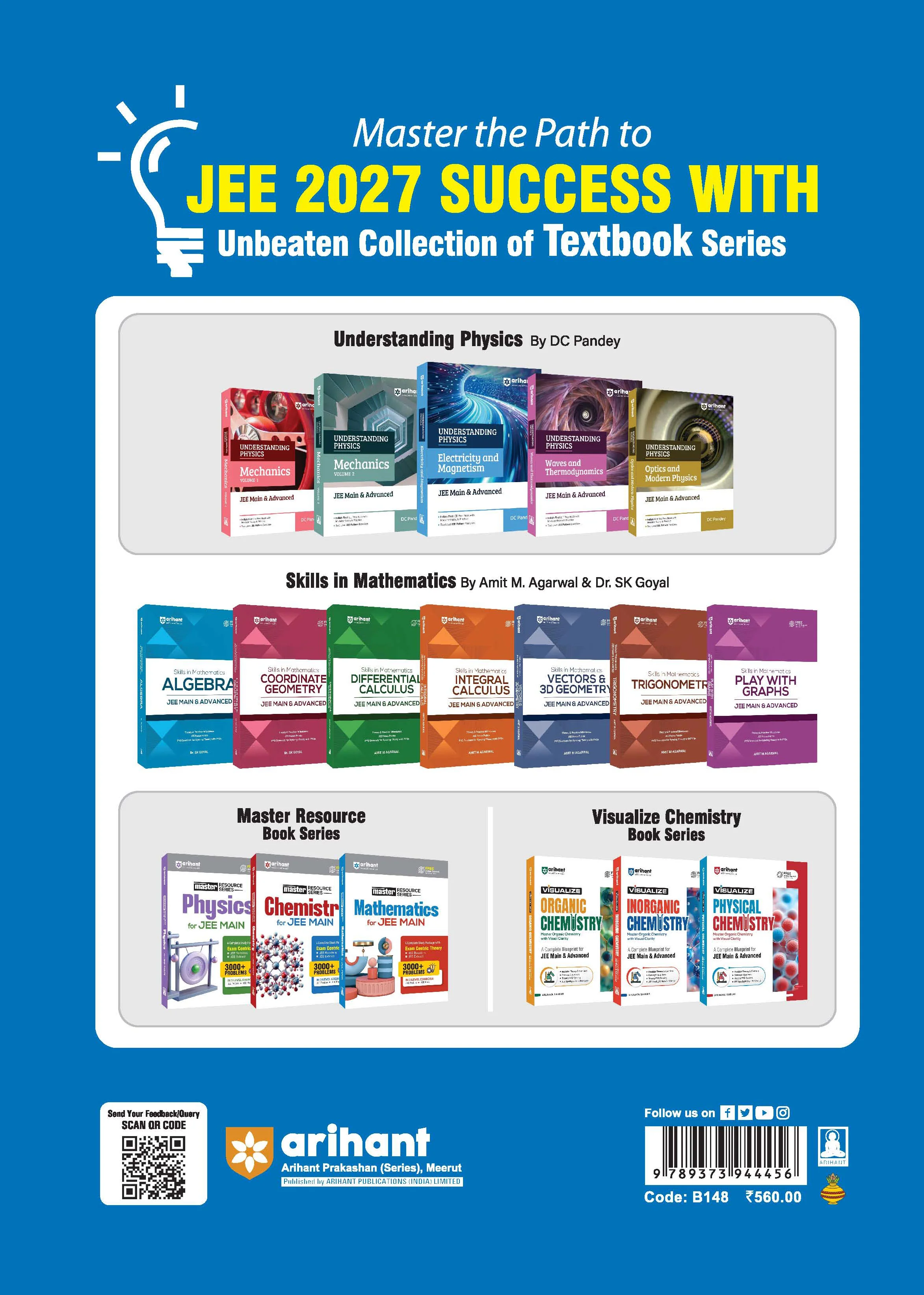 Navigator Series JEE Main & Advanced 2027 – Calculus | 2000+ Problems | Limits, Continuity, Differentiation, Maxima–Minima, Integrals, AOD, DE & More | 3-Level Exercises with PYQs | by Vinod Kumar Pareek - Image 11