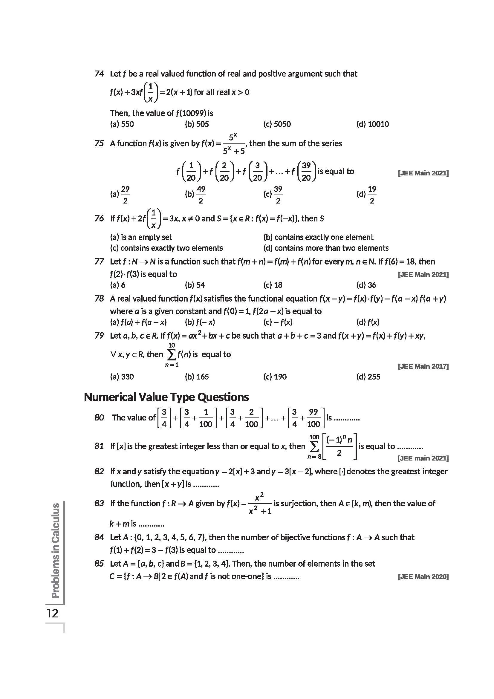 Navigator Series JEE Main & Advanced 2027 – Calculus | 2000+ Problems | Limits, Continuity, Differentiation, Maxima–Minima, Integrals, AOD, DE & More | 3-Level Exercises with PYQs | by Vinod Kumar Pareek - Image 8