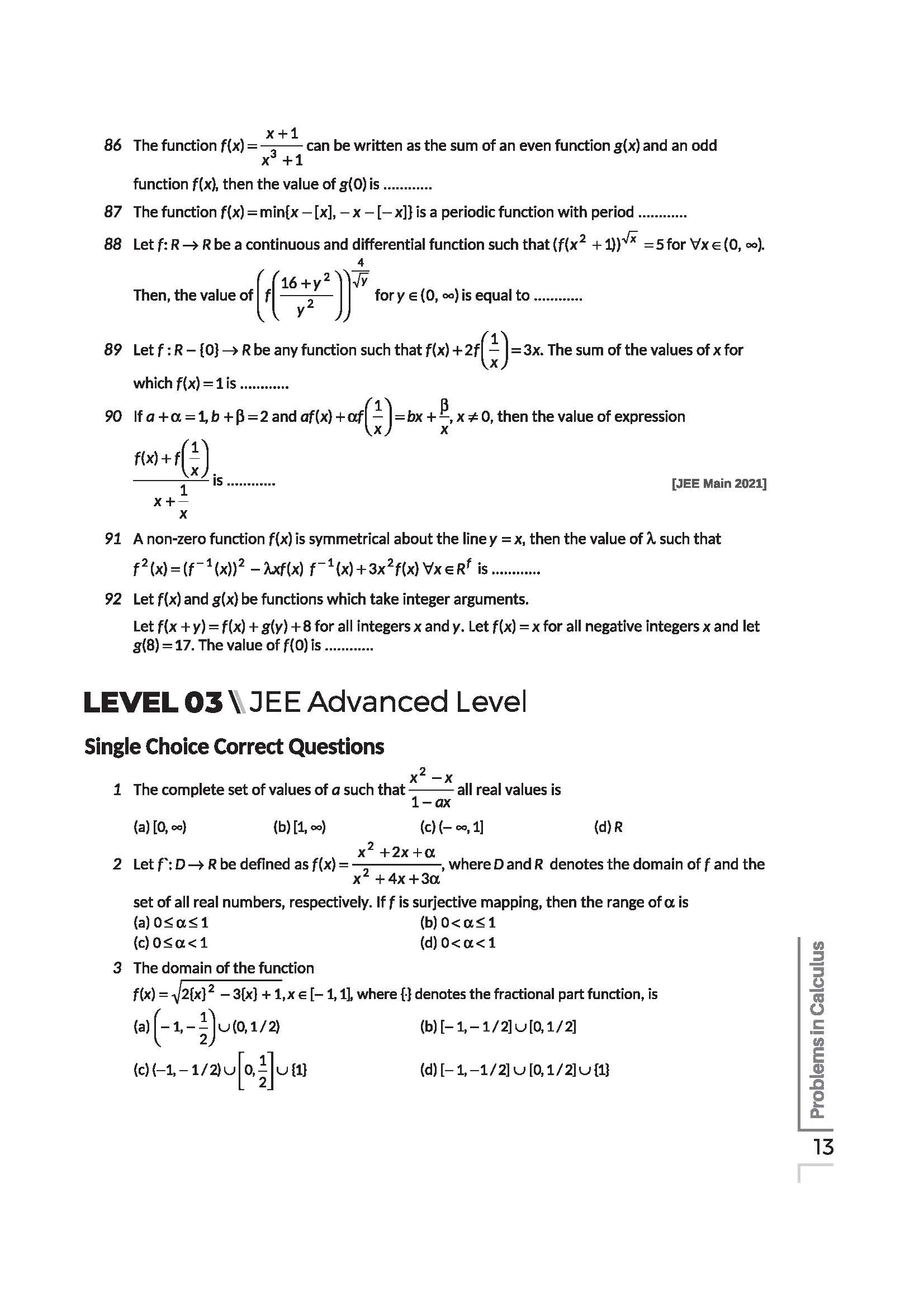 Navigator Series JEE Main & Advanced 2027 – Calculus | 2000+ Problems | Limits, Continuity, Differentiation, Maxima–Minima, Integrals, AOD, DE & More | 3-Level Exercises with PYQs | by Vinod Kumar Pareek - Image 9